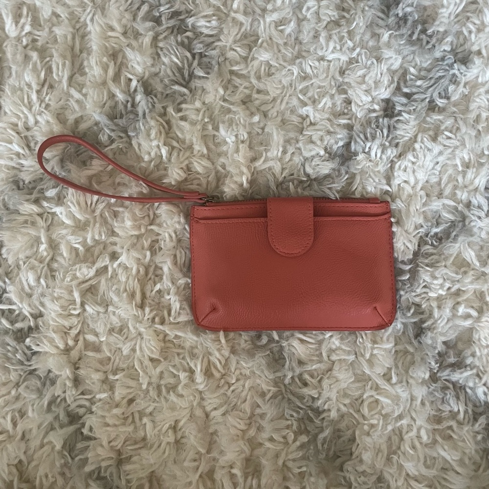 UNIVERSAL THREAD WRISTLET WALLET BURNT ORANGE